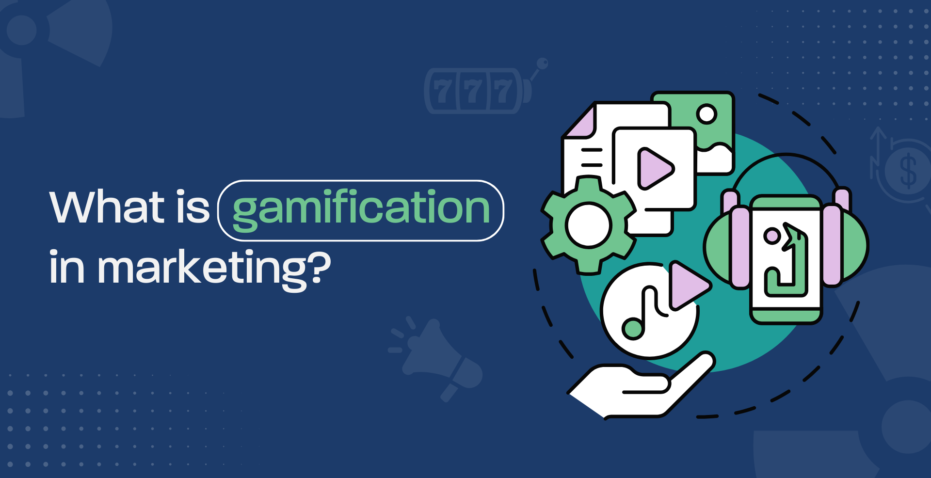 What is gamification in marketing?