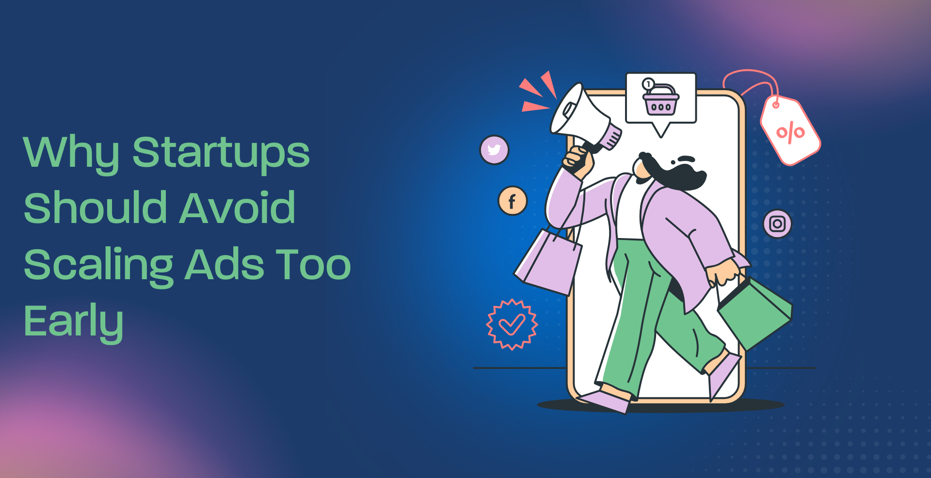 startup ads too early