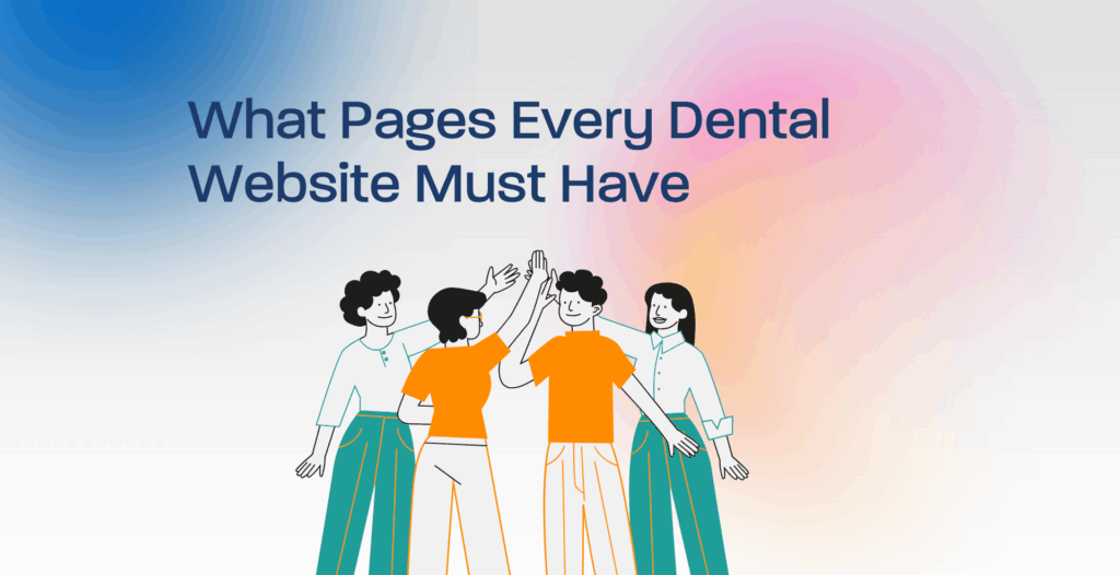 dental website pages