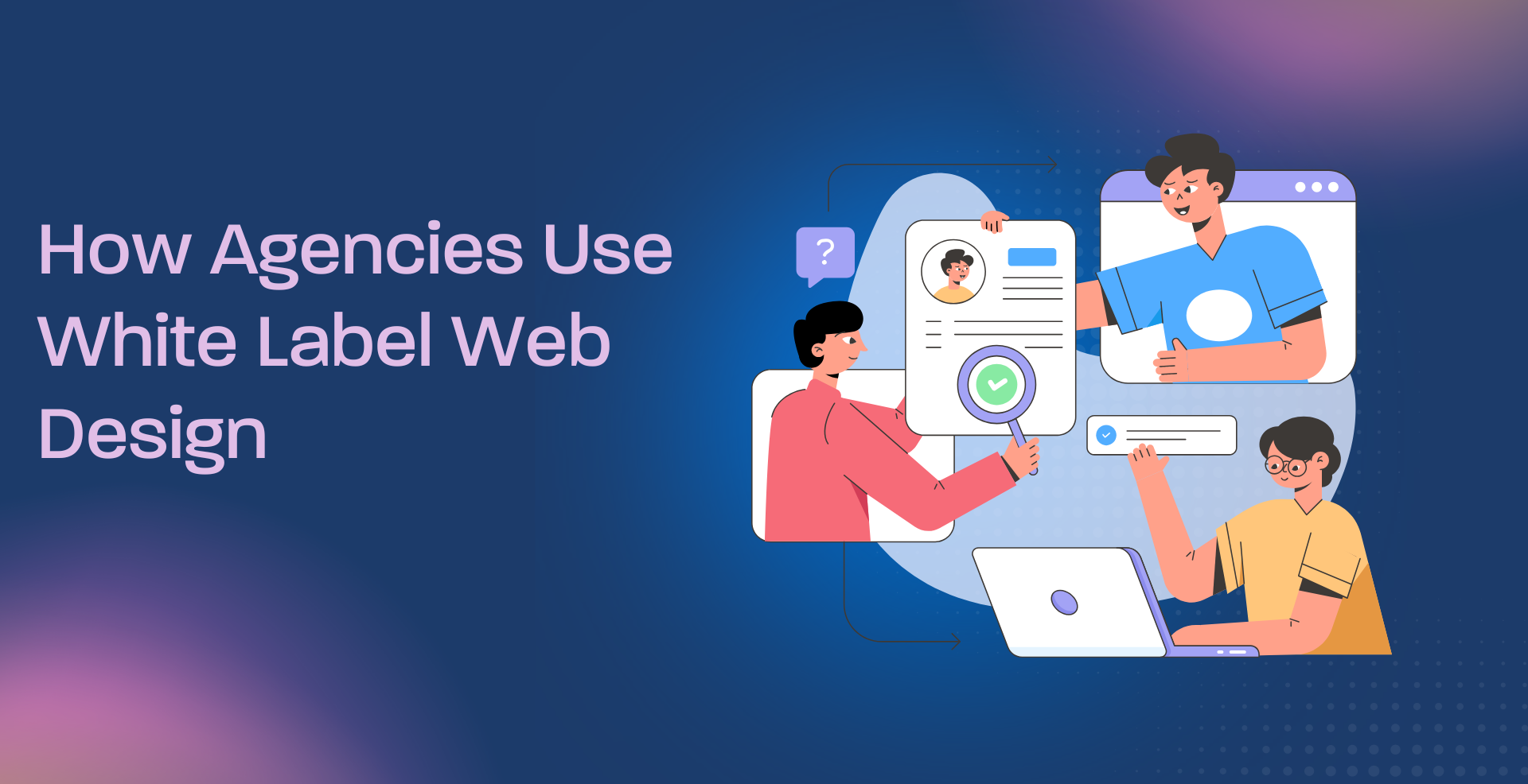 white label web design