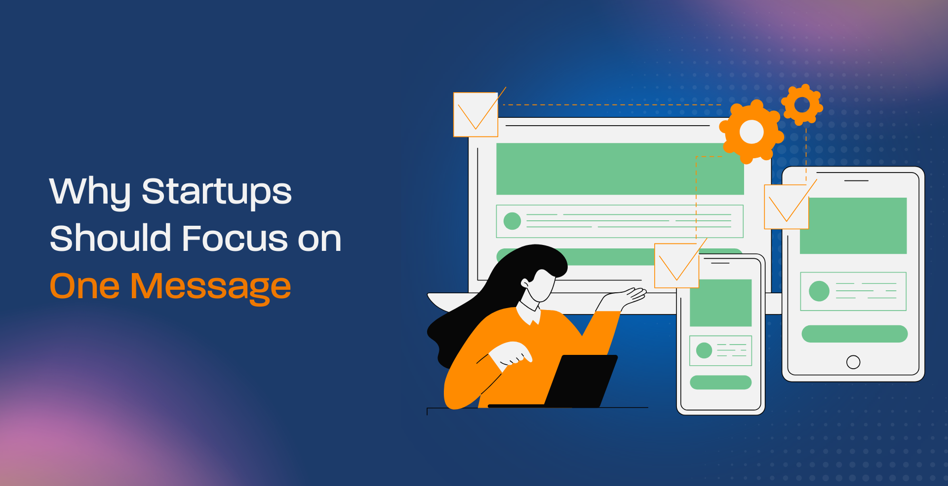 startup messaging focus