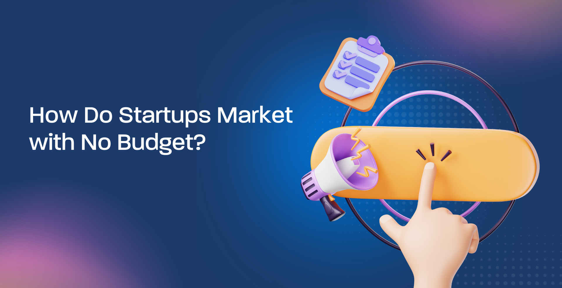 startup marketing no budget