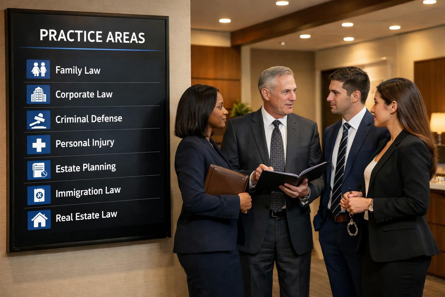 Google Business Profile Optimization for Multi-Practice Law Firms
